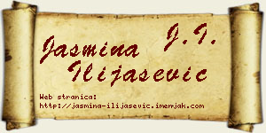 Jasmina Ilijašević vizit kartica